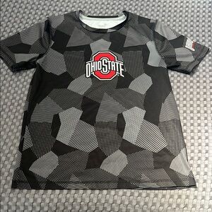 Ohio State Kids Short Sleeve Tee - Black and Gray
